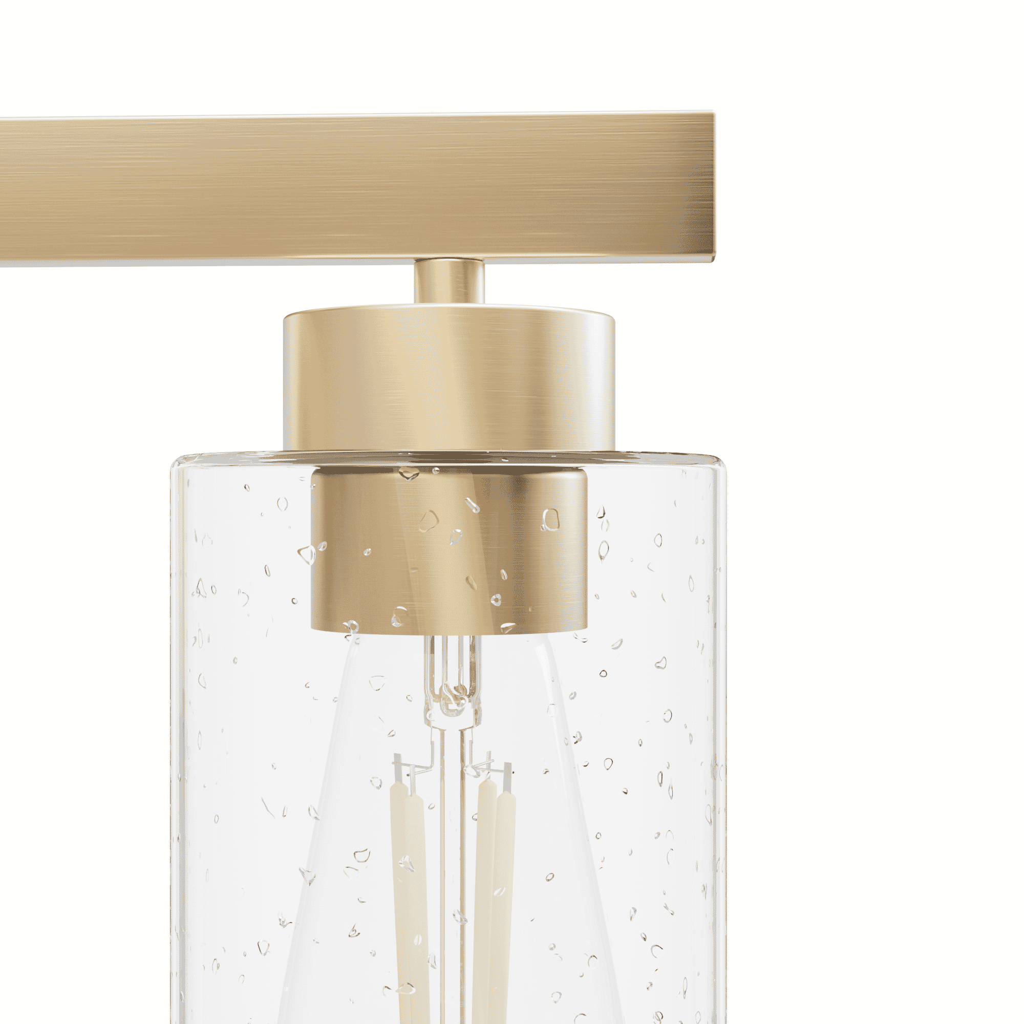 Hunter Hartland 3-Light Bathroom Vanity Light in Alturas Gold