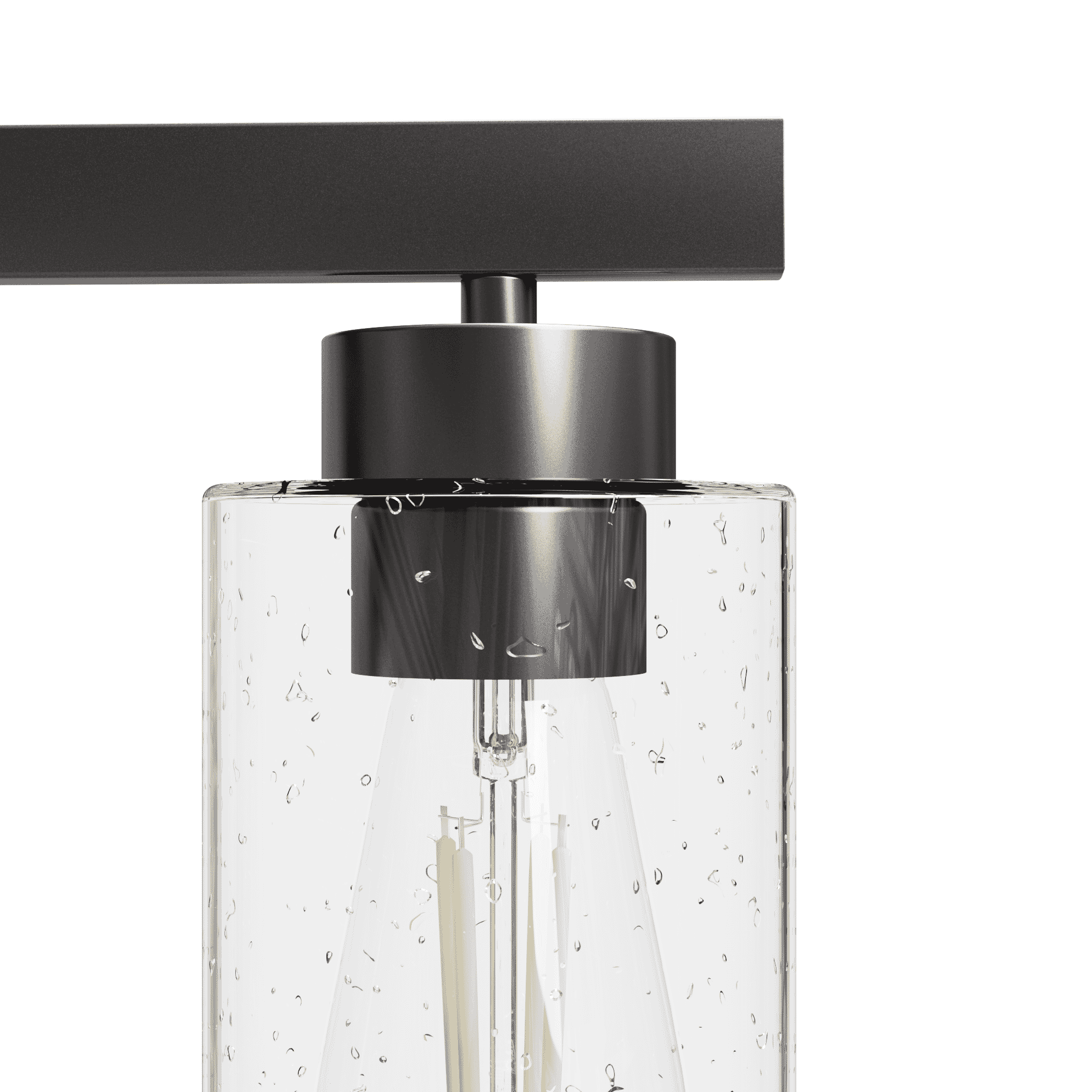 Hunter Hartland 4-Light Bathroom Vanity Light in Noble Bronze