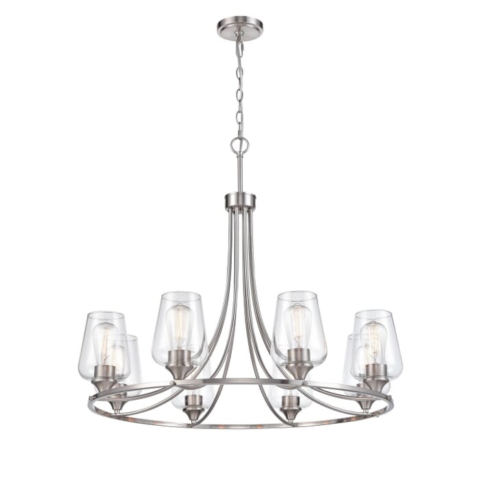 Eight Light Chandelier by Millennium Eight Light Chandelier by Millennium