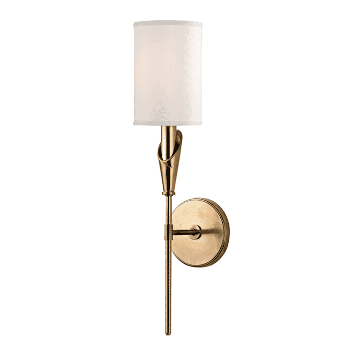 Hudson Valley Tate 20" Wall Sconce in Aged Brass Hudson Valley Tate 20" Wall Sconce in Aged Brass