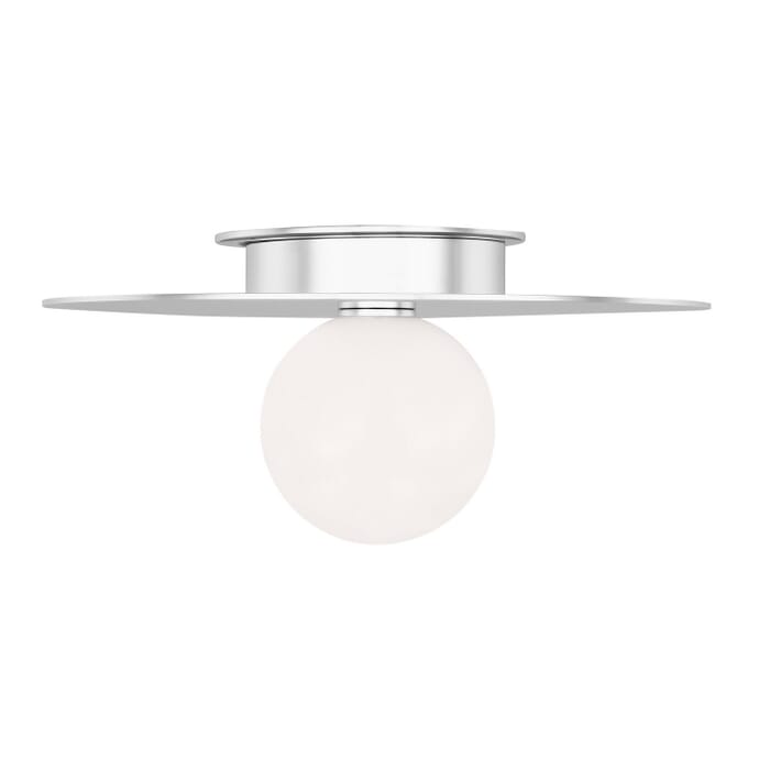 One Light Flush Mount by Visual Comfort Studio One Light Flush Mount by Visual Comfort Studio