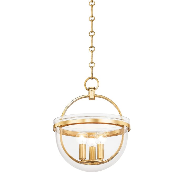 Three Light Lantern by Hudson Valley Three Light Lantern by Hudson Valley