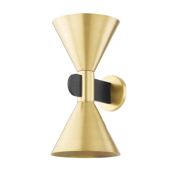 Two Light Wall Sconce by Hudson Valley Two Light Wall Sconce by Hudson Valley