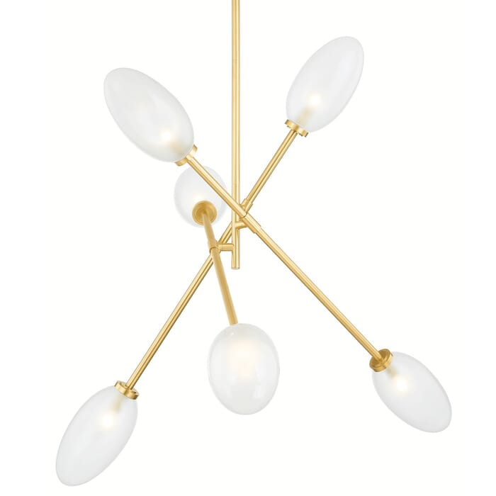 Six Light Chandelier by Hudson Valley Six Light Chandelier by Hudson Valley