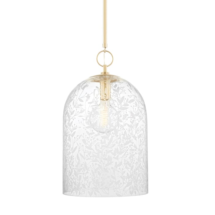 One Light Pendant by Hudson Valley One Light Pendant by Hudson Valley