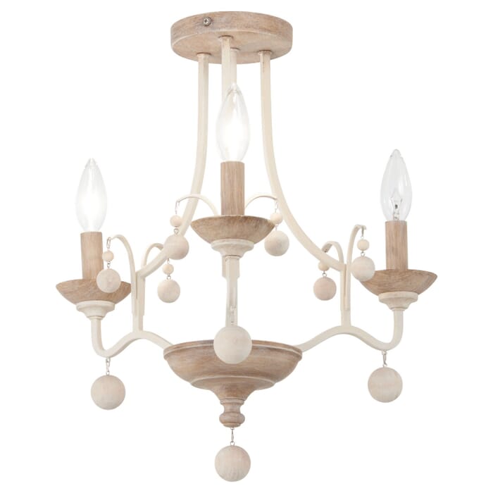 Three Light Semi Flush Mount Three Light Semi Flush Mount