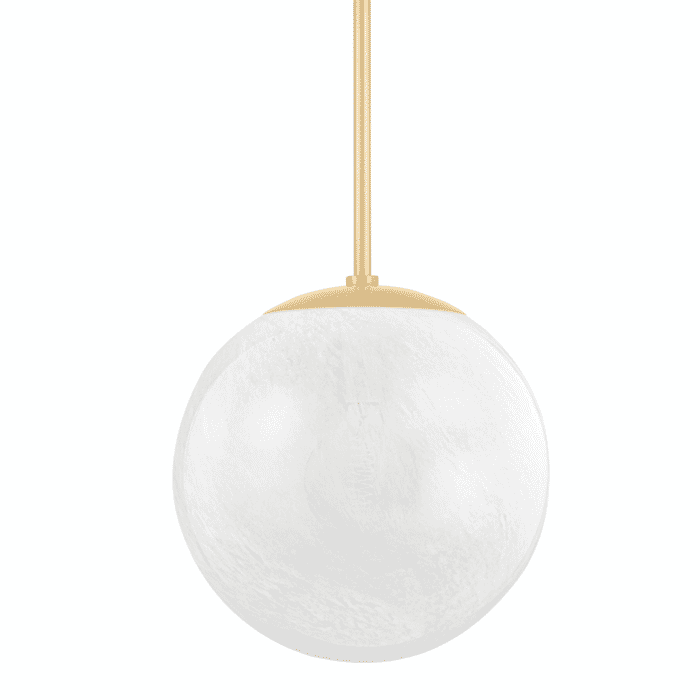 Hudson Valley Burlington Pendant Light in Aged Brass Hudson Valley Burlington Pendant Light in Aged Brass
