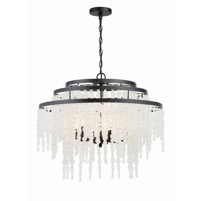 Six Light Chandelier by Crystorama Six Light Chandelier by Crystorama