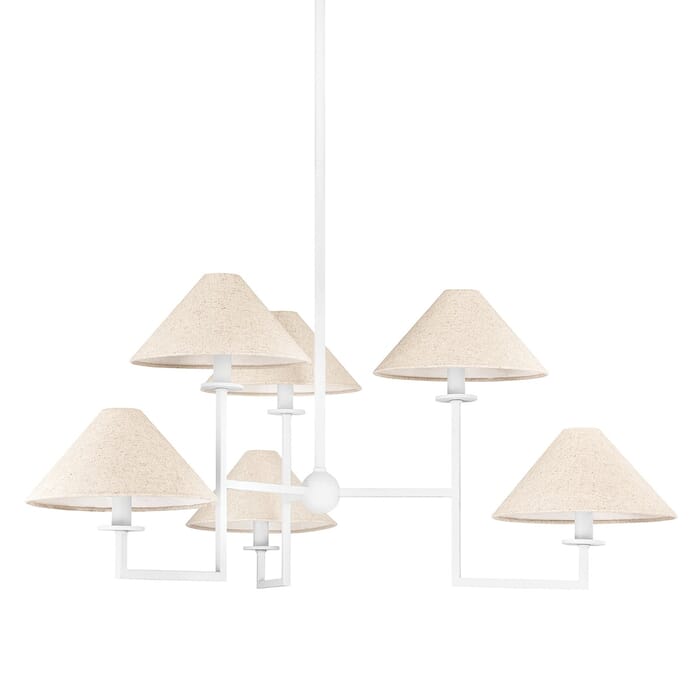Six Light Chandelier by Mitzi Six Light Chandelier by Mitzi