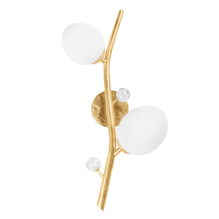 Two Light Wall Sconce by Corbett Lighting Two Light Wall Sconce by Corbett Lighting