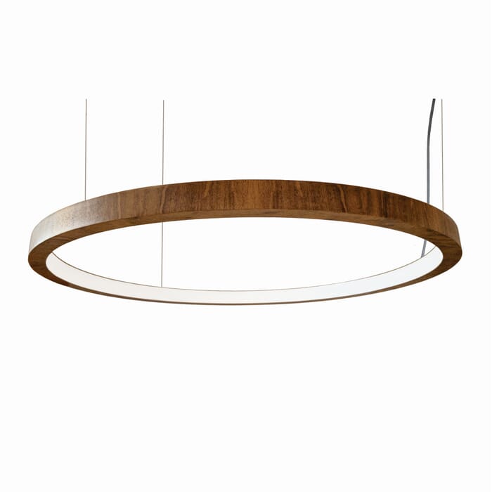 Frame LED Pendant in Imbuia Frame LED Pendant in Imbuia