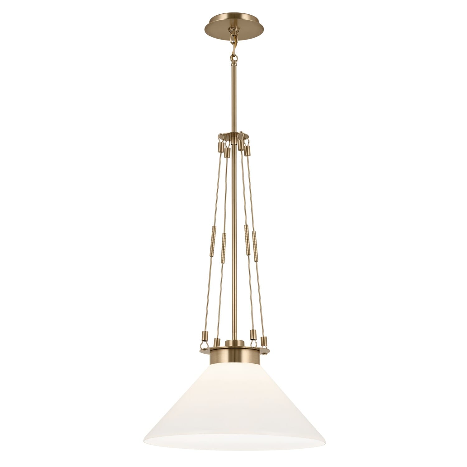 One Light Pendant by Kichler