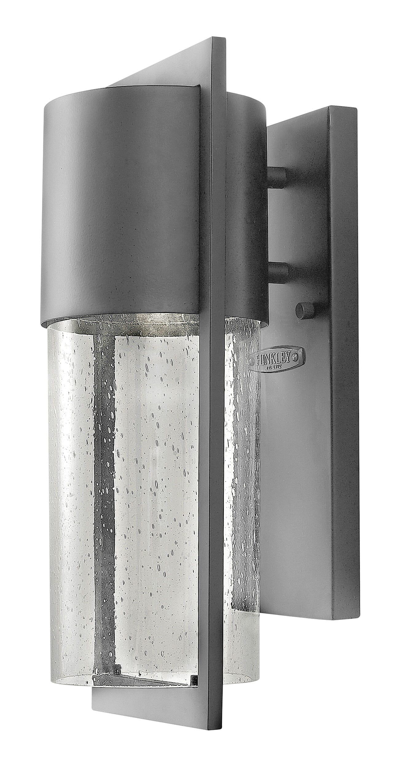 Hematite LED Wall Mount from the Shelter Collection