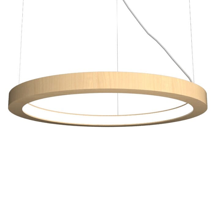 Frame LED Pendant in Maple Frame LED Pendant in Maple