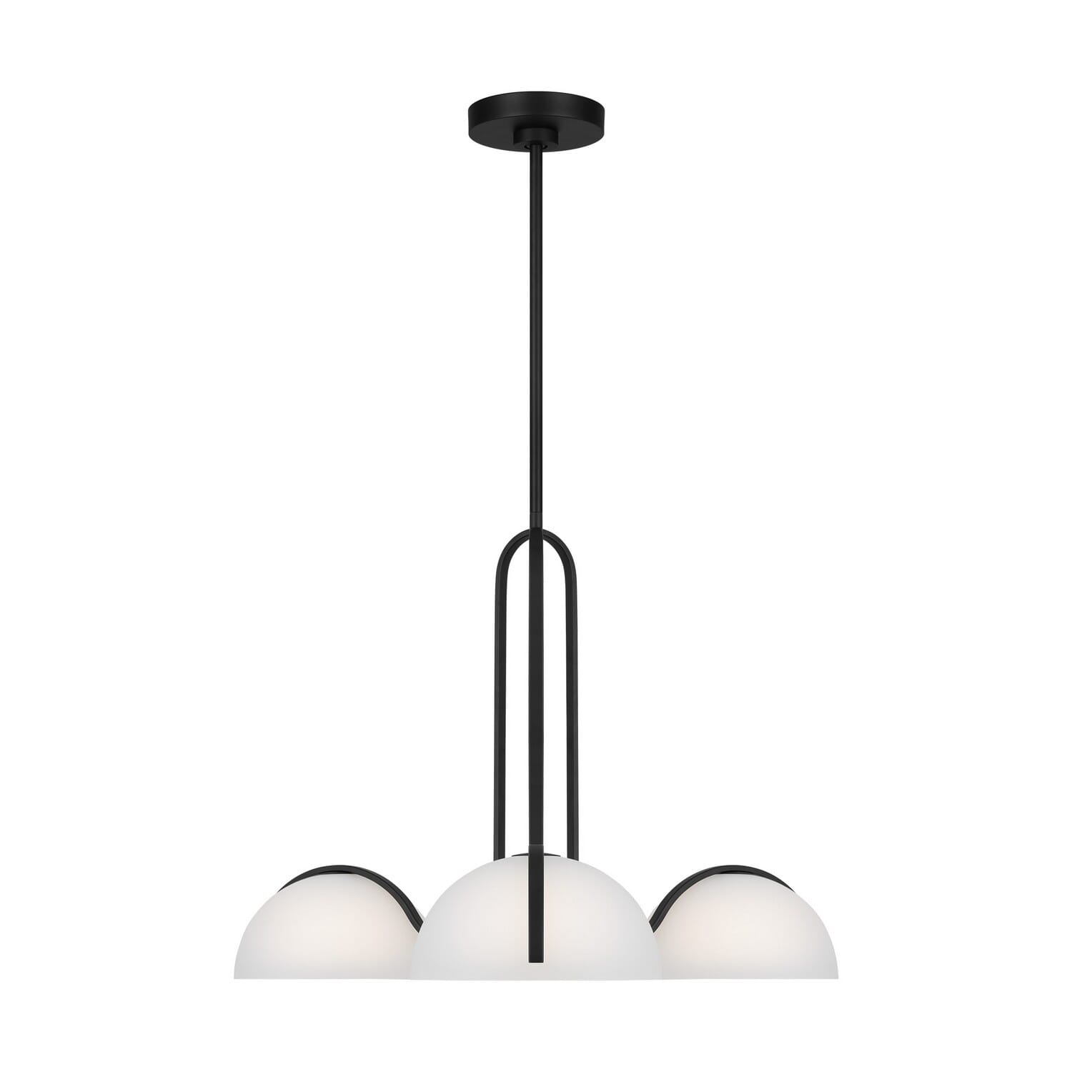 Three Light Chandelier by Visual Comfort Studio