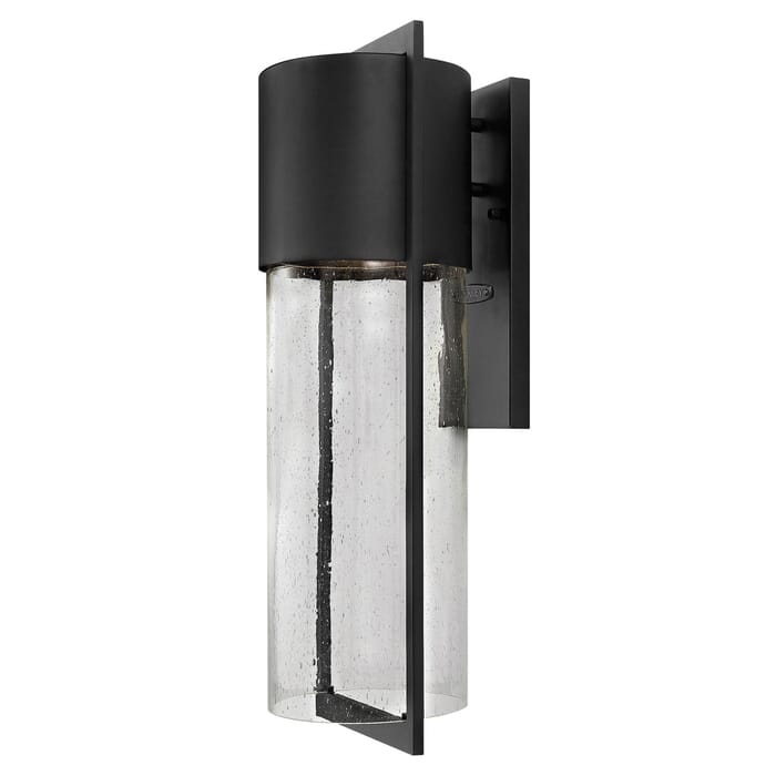 Hinkley Shelter LED Outdoor Large Wall Sconce in Black Hinkley Shelter LED Outdoor Large Wall Sconce in Black
