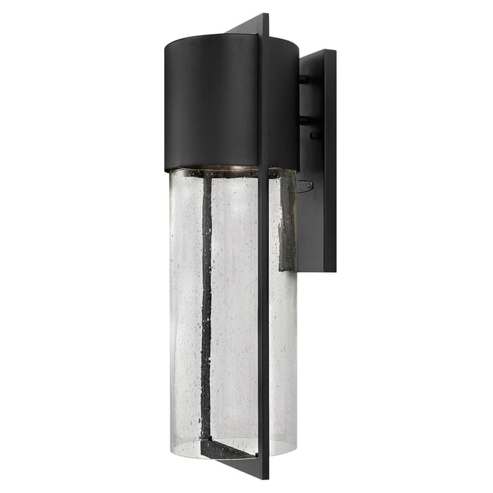 Hinkley Shelter Outdoor Large Wall Sconce in Black Hinkley Shelter Outdoor Large Wall Sconce in Black