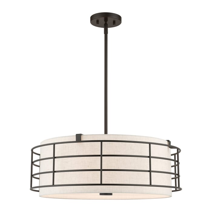Blanchard 5-Light Pendant Chandelier in English Bronze Blanchard 5-Light Pendant Chandelier in English Bronze