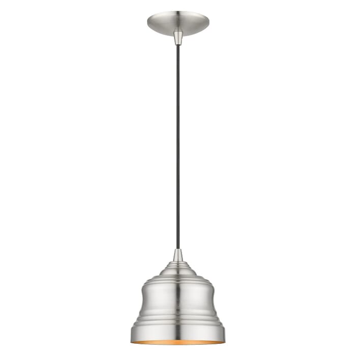Endicott 1-Light Pendant in Brushed Nickel Endicott 1-Light Pendant in Brushed Nickel