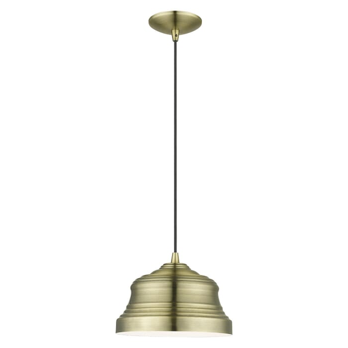 Endicott 1-Light Pendant in Antique Brass Endicott 1-Light Pendant in Antique Brass