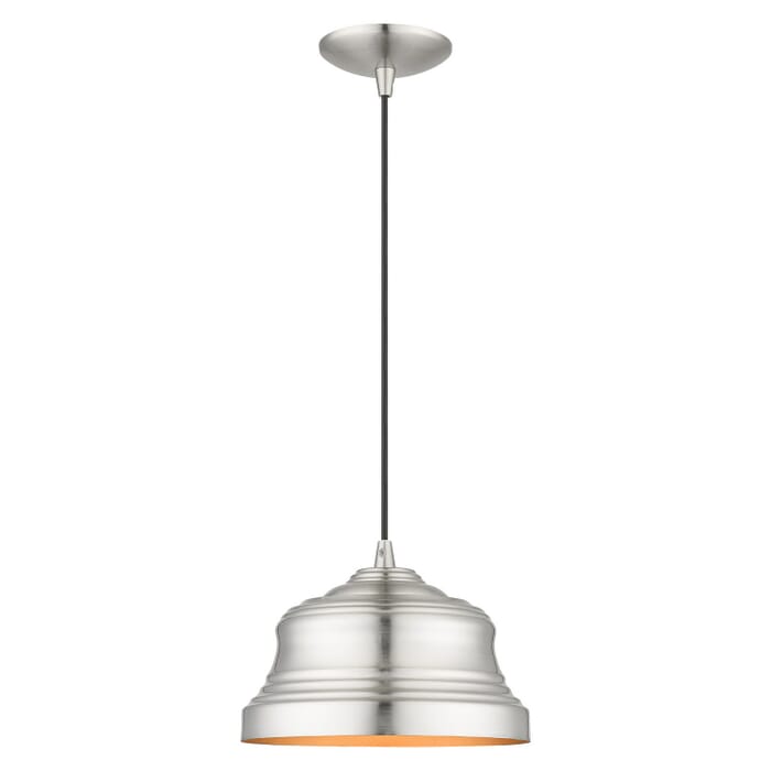 Endicott 1-Light Pendant in Brushed Nickel Endicott 1-Light Pendant in Brushed Nickel