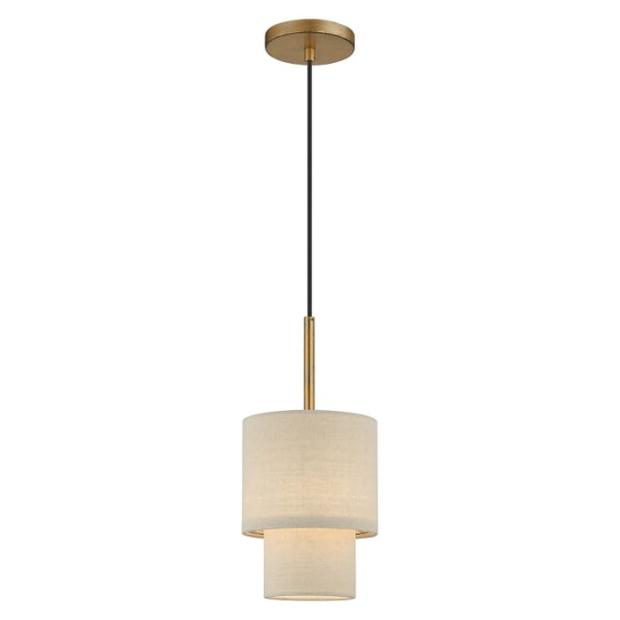 Bellingham 1-Light Mini Pendant in Antique Gold Leaf Bellingham 1-Light Mini Pendant in Antique Gold Leaf
