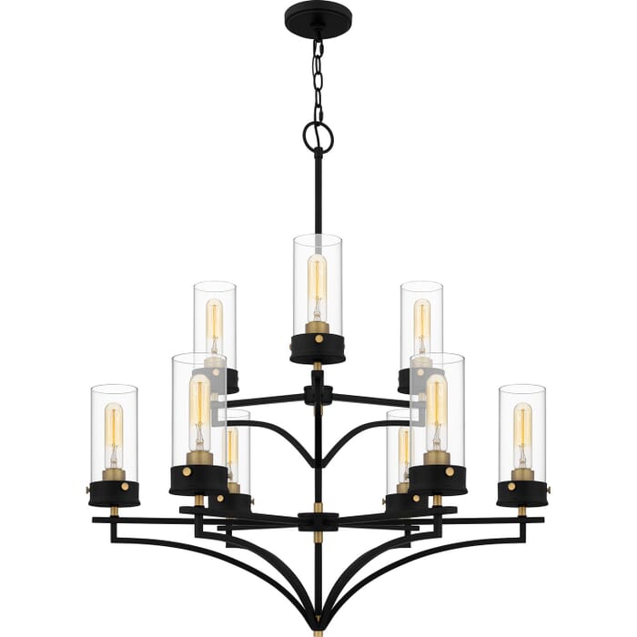 Nine Light Chandelier by Quoizel Nine Light Chandelier by Quoizel