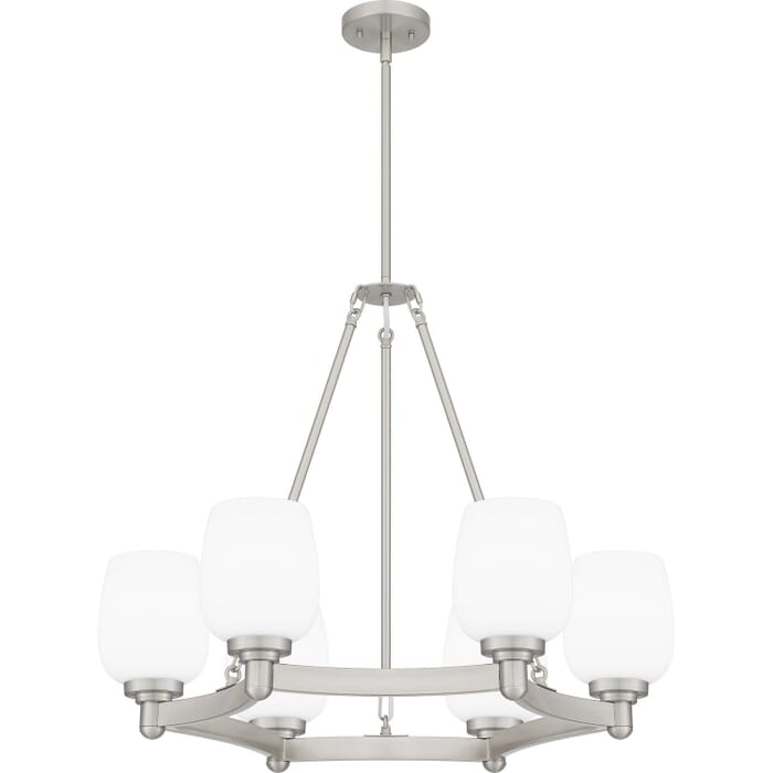 Six Light Chandelier by Quoizel Six Light Chandelier by Quoizel