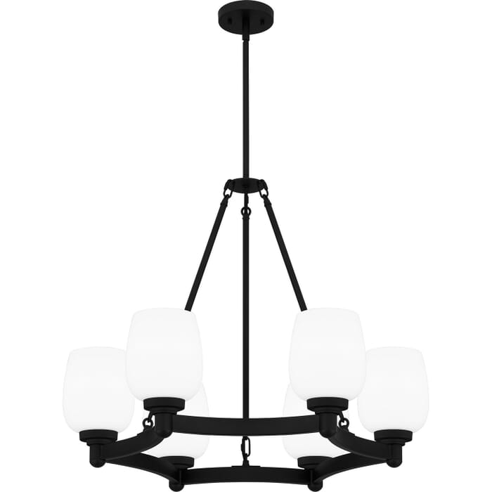 Six Light Chandelier by Quoizel Six Light Chandelier by Quoizel