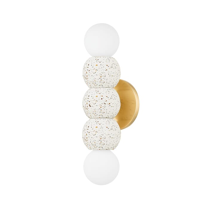 Two Light Wall Sconce by Mitzi Two Light Wall Sconce by Mitzi