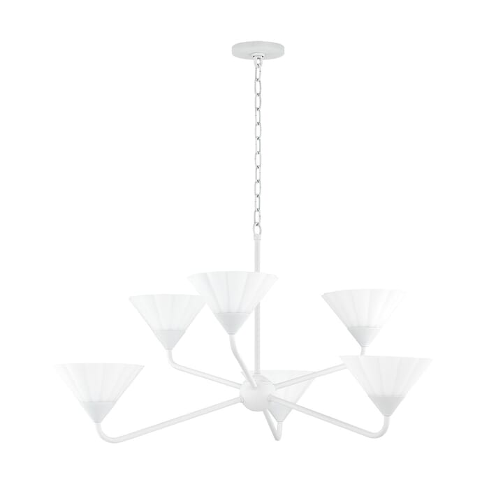 Six Light Chandelier by Mitzi Six Light Chandelier by Mitzi
