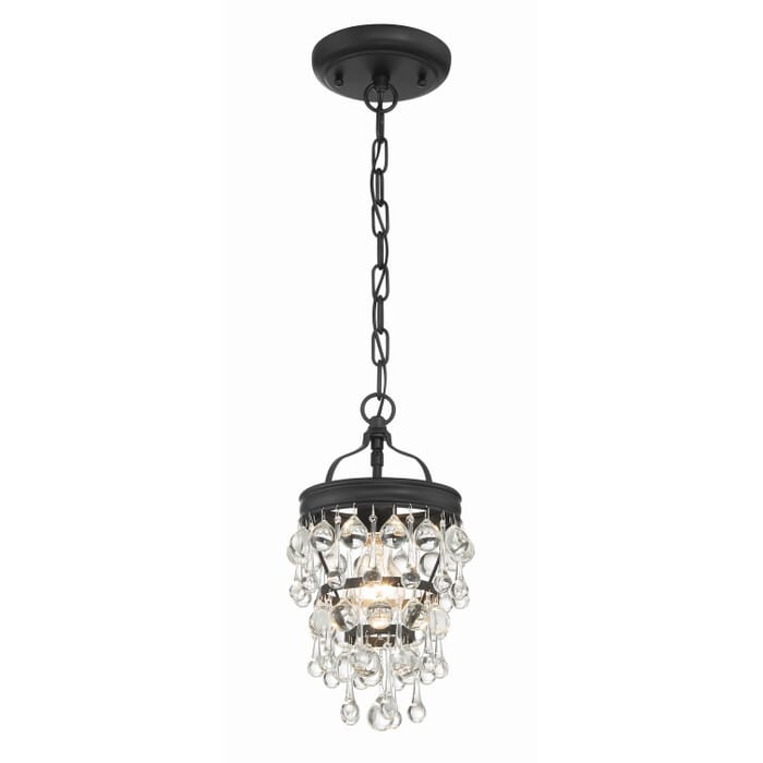 One Light Mini Chandelier by Crystorama One Light Mini Chandelier by Crystorama
