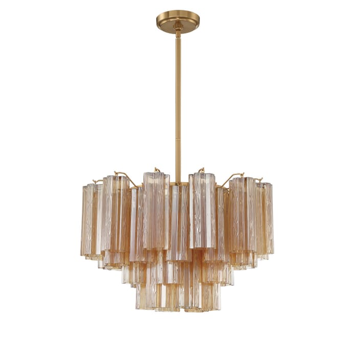Nine Light Chandelier by Crystorama Nine Light Chandelier by Crystorama