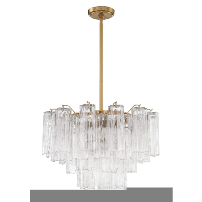 Nine Light Chandelier by Crystorama Nine Light Chandelier by Crystorama