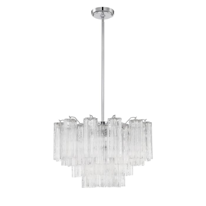 Nine Light Chandelier by Crystorama Nine Light Chandelier by Crystorama