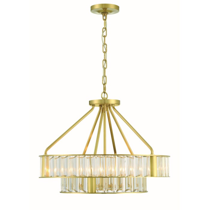 Six Light Chandelier by Crystorama Six Light Chandelier by Crystorama
