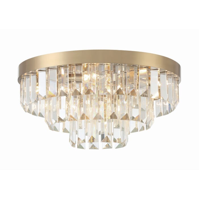 Eight Light Flush Mount by Crystorama Eight Light Flush Mount by Crystorama