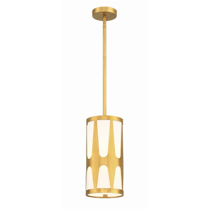 One Light Pendant by Crystorama One Light Pendant by Crystorama