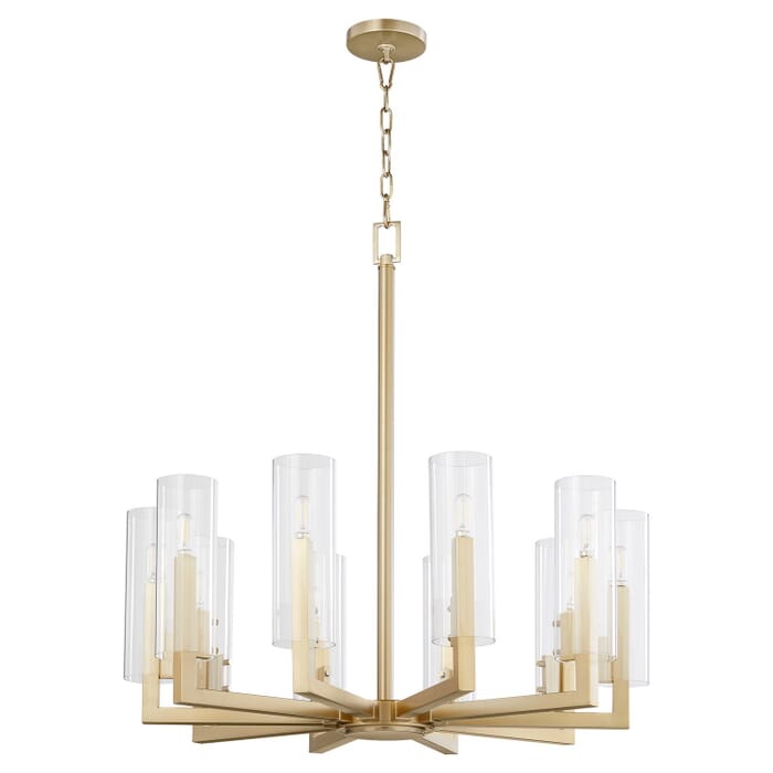 Ten Light Chandelier by Quorum Ten Light Chandelier by Quorum