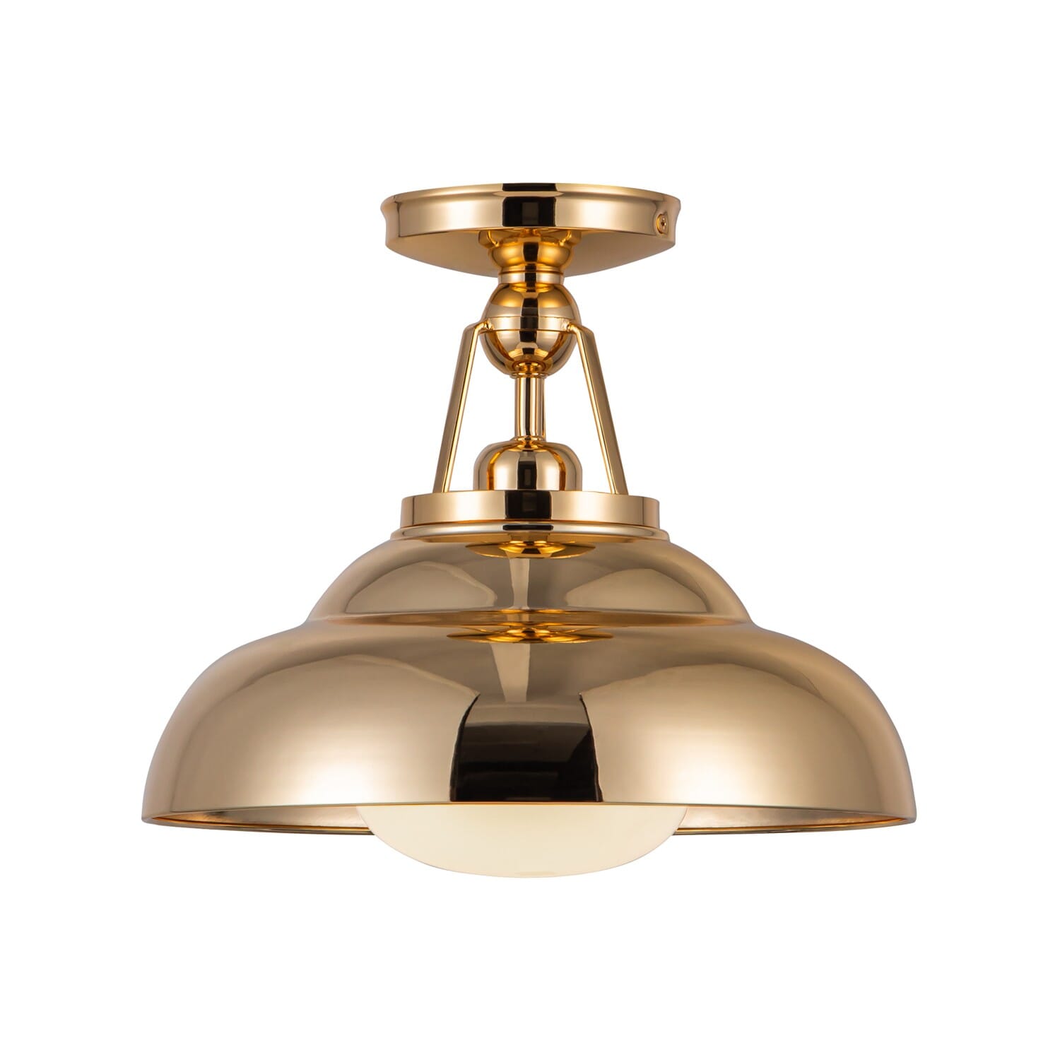 One Light Semi-Flush Mount by Alora
