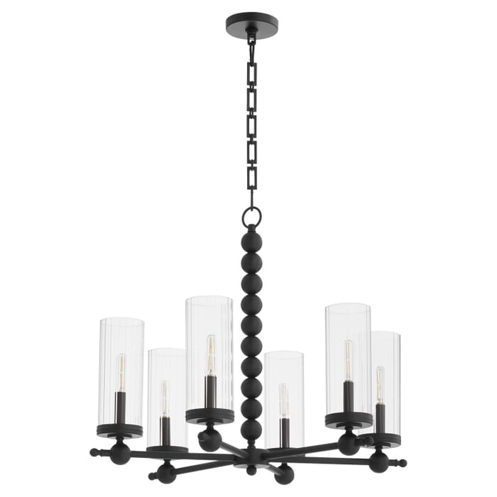 Six Light Chandelier by Quorum Six Light Chandelier by Quorum
