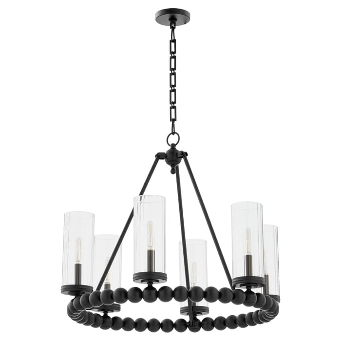 Six Light Chandelier by Quorum Six Light Chandelier by Quorum