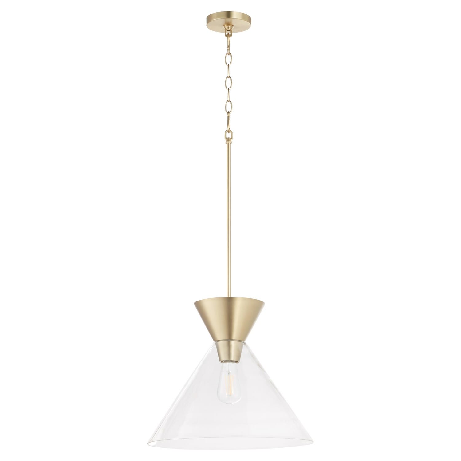 One Light Pendant by Quorum