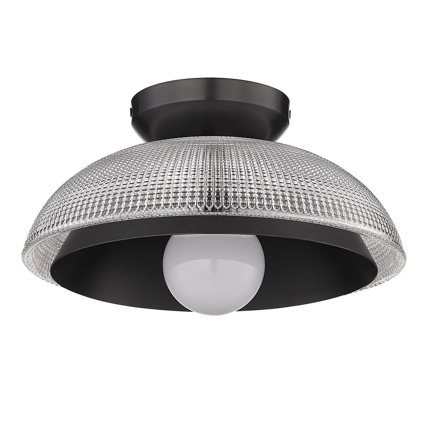 One Light Flush Mount by Golden