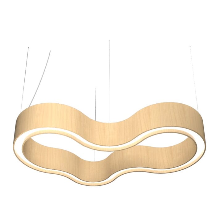 Organic LED Pendant in Maple Organic LED Pendant in Maple