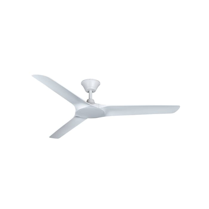 Abyss 56in Hanging Ceiling Fan in White Abyss 56in Hanging Ceiling Fan in White