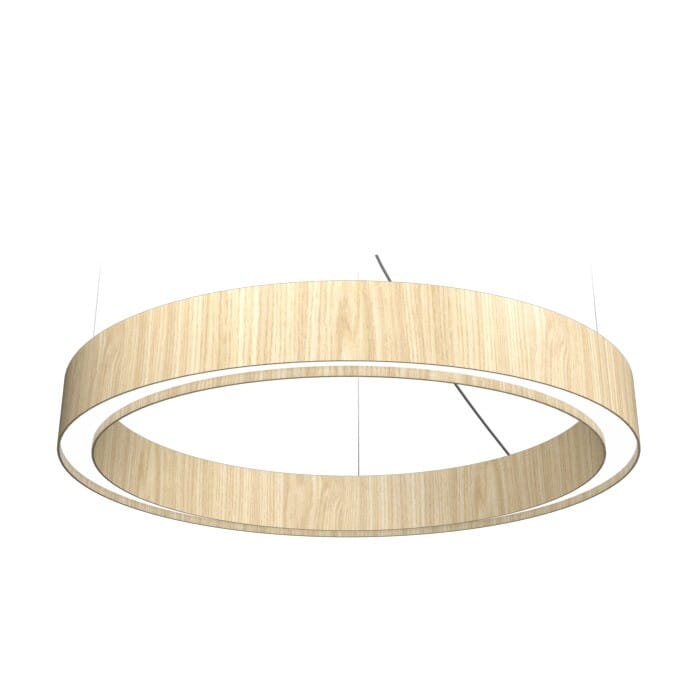 Cylindrical LED Pendant in Sand