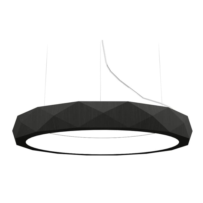 Facet LED Pendant in Charcoal Facet LED Pendant in Charcoal