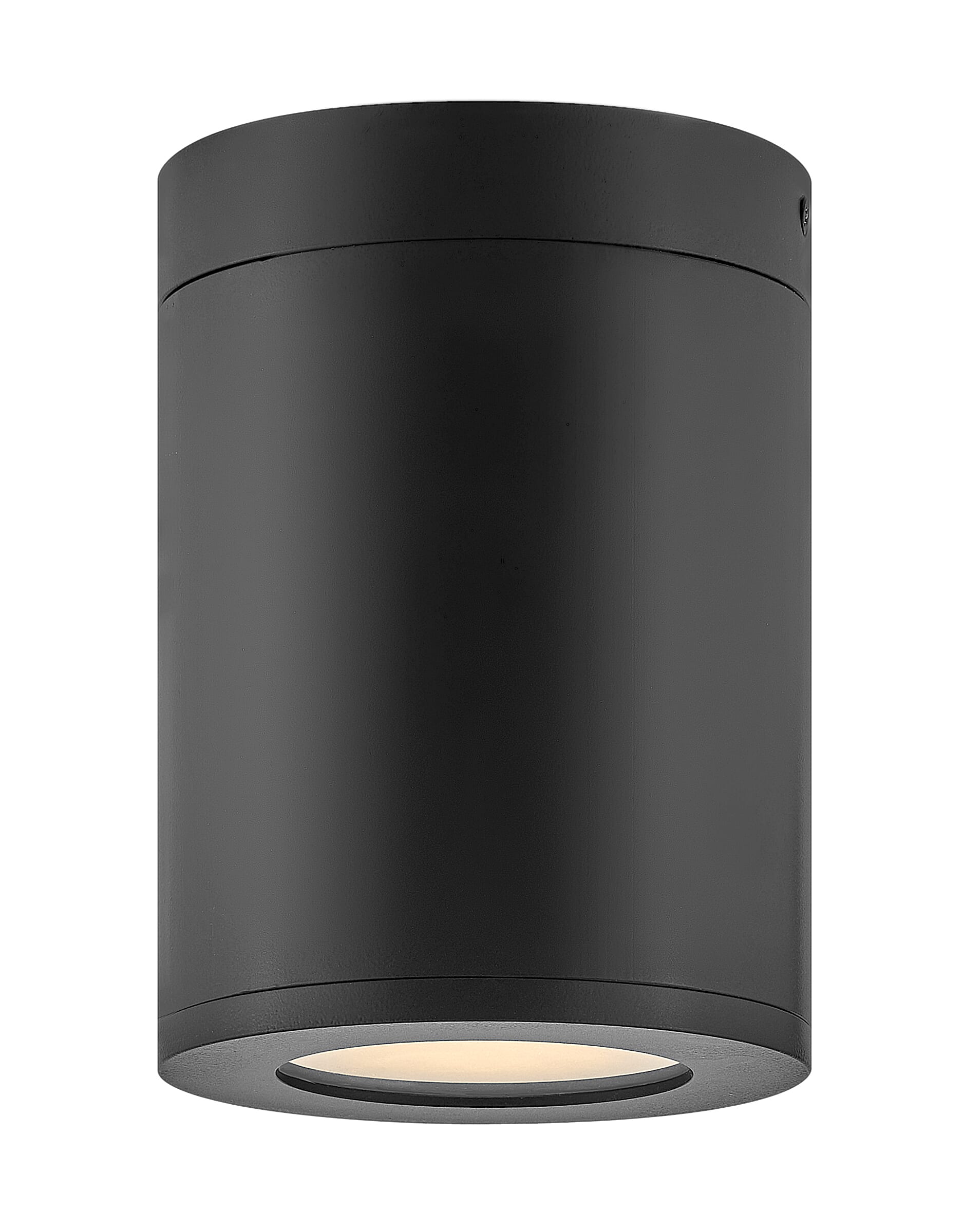 Black LED Flush Mount from the Silo Collection
