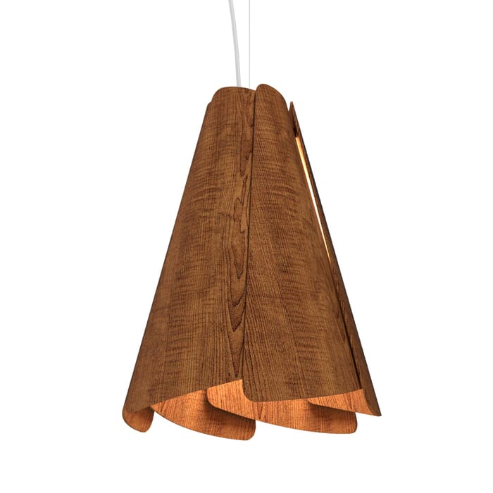 Stecche di Legno 1-Light Floor Lamp in Imbuia Stecche di Legno 1-Light Floor Lamp in Imbuia